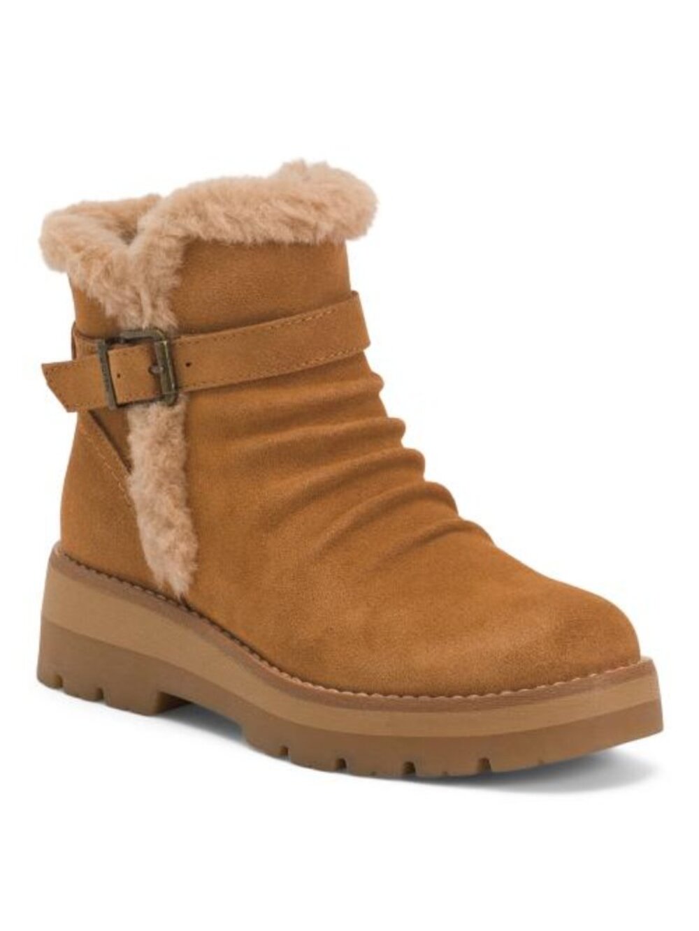 EARTH Suede Yara Booties